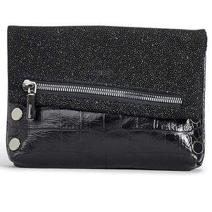 Hammitt black clutch